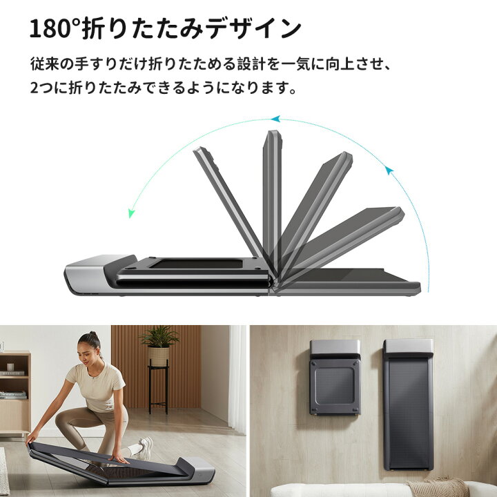 楽天市場】ルームランナー【展示品】 WalkingPad P1 グレー キング 