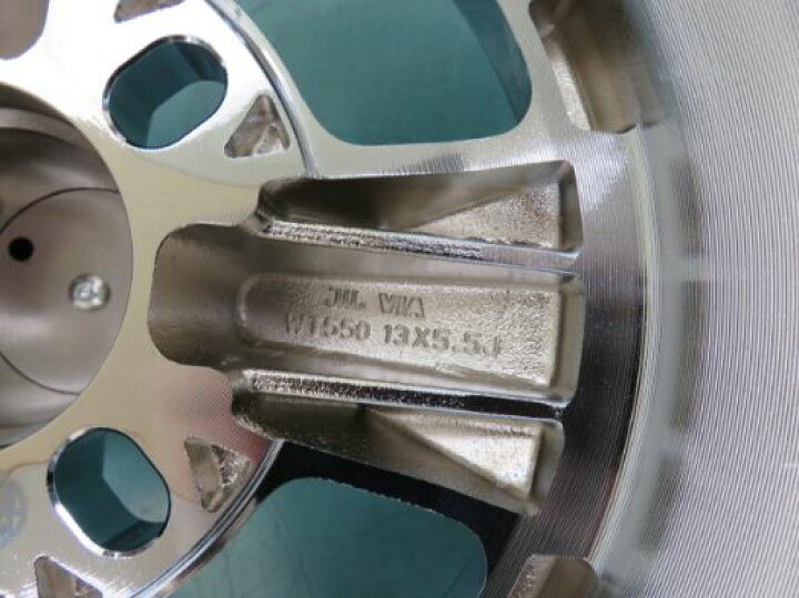 楽天市場】SLAM Wheels CRAGAR S/Sタイプ クローム 13X5.5 13-5.5 4H 