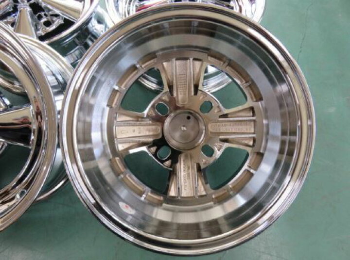 楽天市場】SLAM Wheels CRAGAR S/Sタイプ クローム 13X5.5 13-5.5 4H 