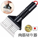 肉 筋切り器 プログレード ふわから肉すじ切り PG-601 肉たたき 肉叩き 筋切りカッター 筋切り機 スジ切り 日本製 定形外郵便