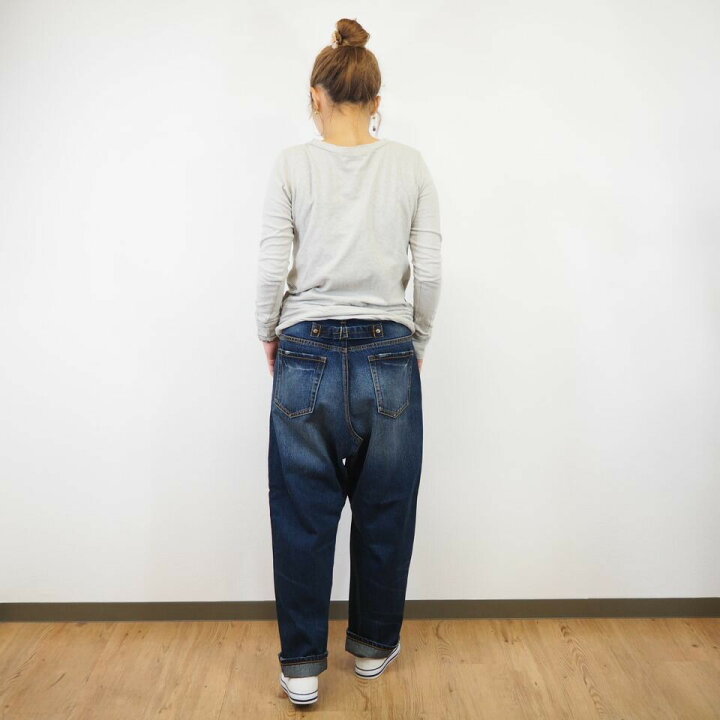 楽天市場】ichi イチ デニム サルエル パンツ レディース 40代 30代 