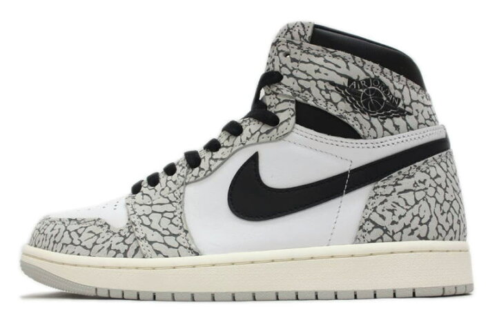楽天市場】【送料無料】NIKE AIR JORDAN 1 RETRO HIGH OG WHITE CEMENT 