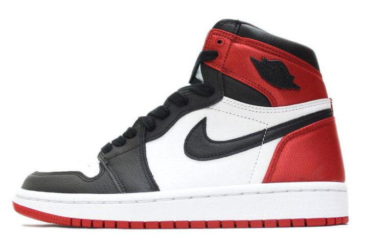 楽天市場】【送料無料】NIKE WMNS AIR JORDAN 1 HIGH OG SATIN BLACK 
