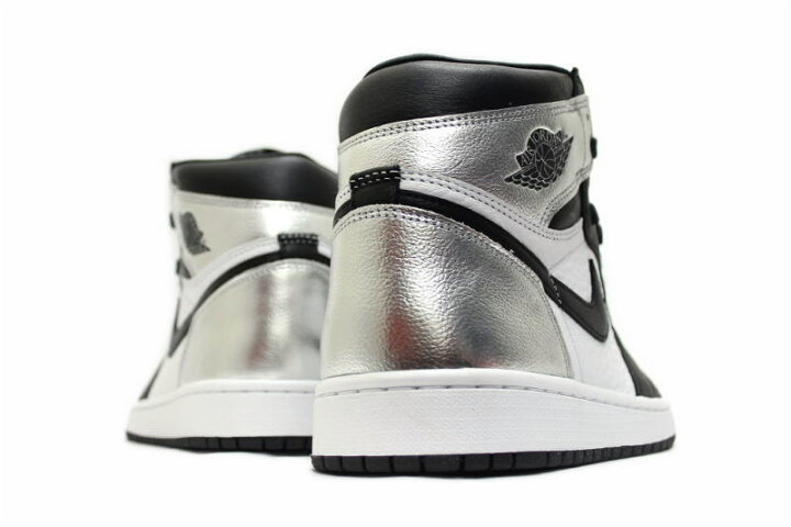 楽天市場】【送料無料】NIKE WMNS AIR JORDAN 1 RETRO HIGH OG SILVER  