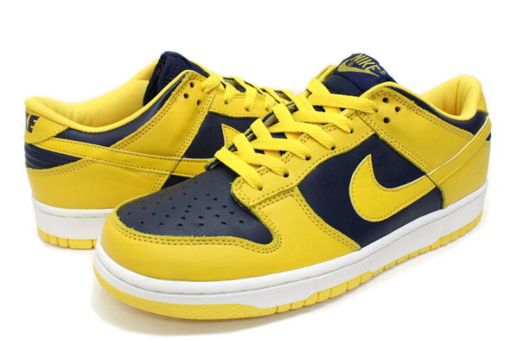 楽天市場】【送料無料】NIKE DUNK LOW 黄×紺 初期復刻 630358-741 