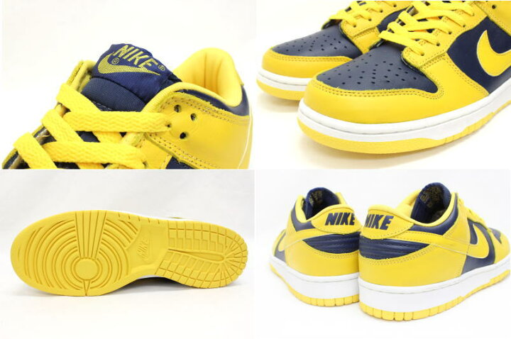 楽天市場】【送料無料】NIKE DUNK LOW 黄×紺 初期復刻 630358-741 