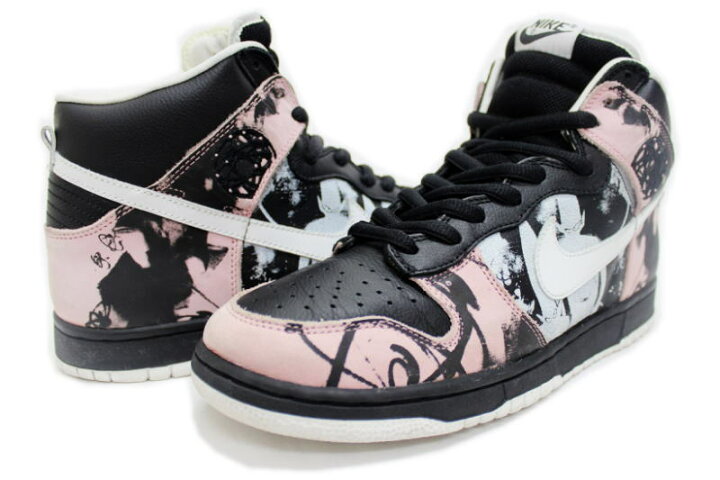 楽天市場】【中古】【送料無料】NIKE DUNK HIGH PRO SB UNKLE 305050  