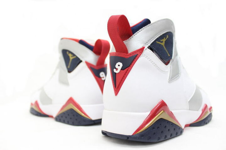 楽天市場】【送料無料】NIKE AIR JORDAN 7 RETRO OLYMPIC 304775-135 