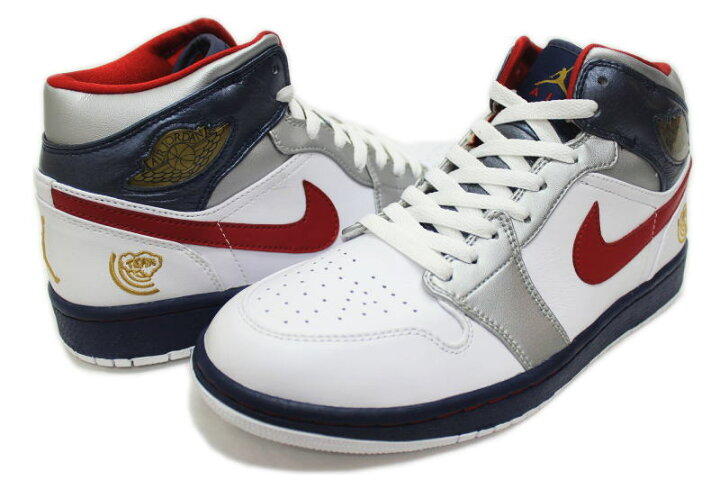 楽天市場】【送料無料】NIKE AIR JORDAN 1 RETRO OLYMPIC 136085-161 