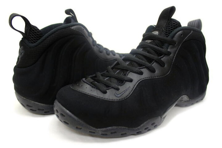楽天市場】【送料無料】NIKE AIR FOAMPOSITE ONE PRM TRIPLE BLACK 