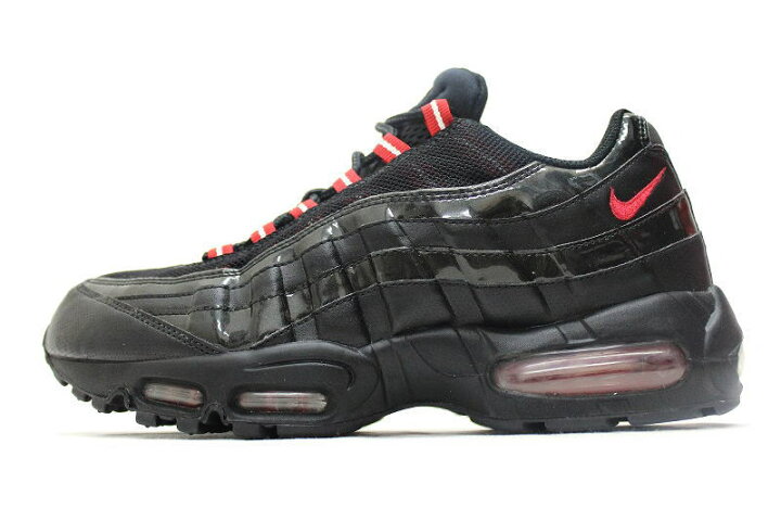楽天市場】【送料無料】NIKE AIR MAX 95 ブラック×レッド 609048-037 
