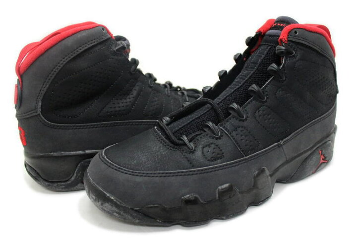 楽天市場】【送料無料】NIKE AIR JORDAN 9 オリジナル 黒×赤 130182  