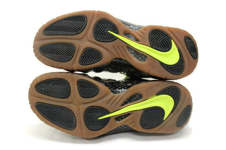 楽天市場】【中古】【送料無料】NIKE AIR FOAMPOSITE PRO PRM LE GREEN 