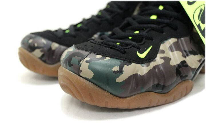 楽天市場】【中古】【送料無料】NIKE AIR FOAMPOSITE PRO PRM LE GREEN 