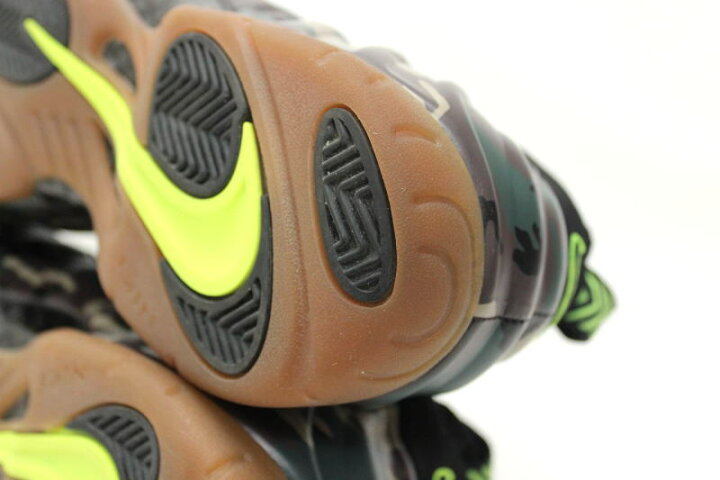 楽天市場】【中古】【送料無料】NIKE AIR FOAMPOSITE PRO PRM LE GREEN 