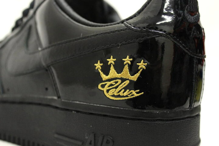 楽天市場】【送料無料】NIKE AIR FORCE 1 ID CELUX LOUIS VUITTON 黒 