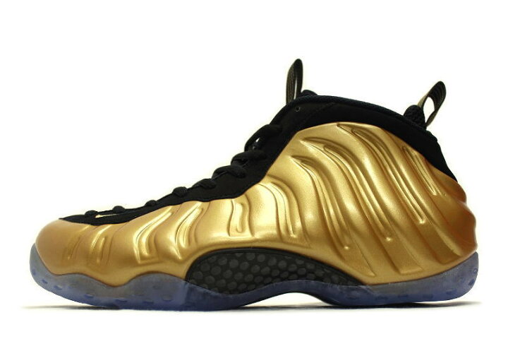 楽天市場】【送料無料】NIKE AIR FOAMPOSITE ONE METALLIC GOLD 314996 