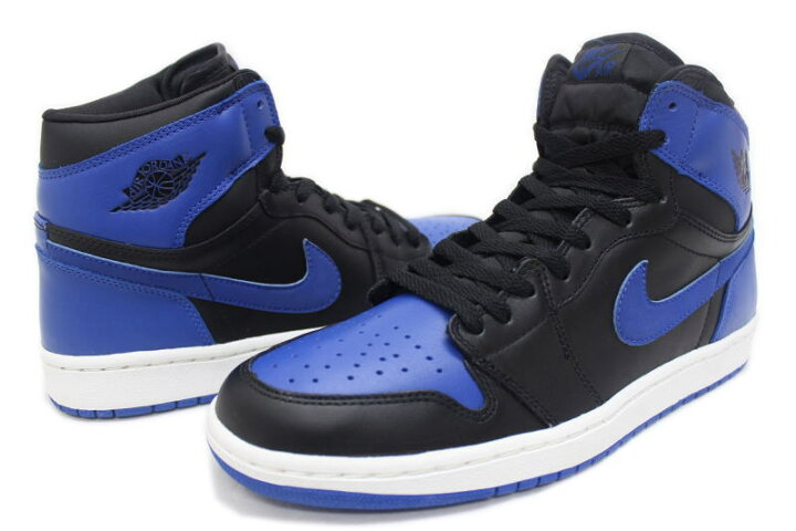 楽天市場】【送料無料】NIKE AIR JORDAN 1 RETRO 黒×青 2001年復刻 