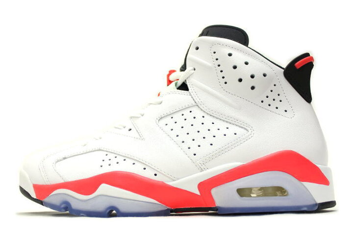 楽天市場 送料無料 Nike Air Jordan 6 Retro 白 インフラレッド 123 ナイキ エアジョーダン 6 レトロ Infrared 桜木花道カラー 未使用品 中古 Sole Addict