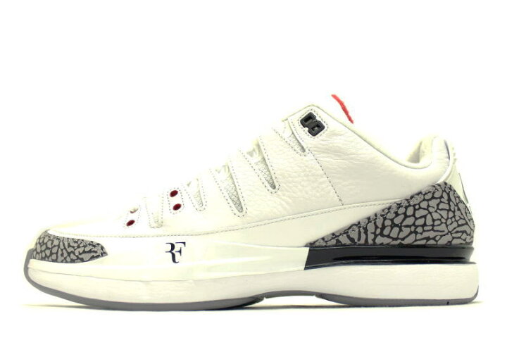 楽天市場 送料無料 Nike Zoom Vapor Aj3 White Cement 160 ナイキ ズーム ヴェイパー エアジョーダン 3 白 セメント ロジャー フェデラー 未使用品 中古 Sole Addict