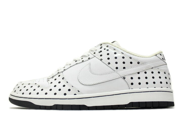 楽天市場】【送料無料】NIKE DUNK LOW PRB POLKA DOT PACK WHITE 