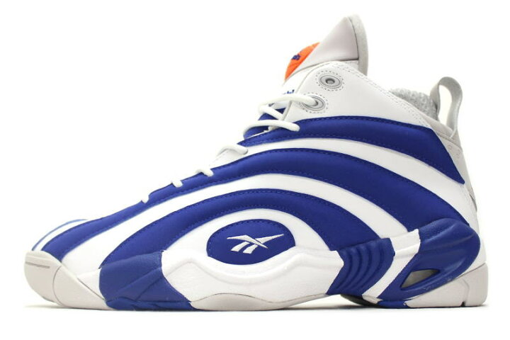楽天市場】【送料無料】Reebok PUMP SHAQNOSIS 白×青 M49243 
