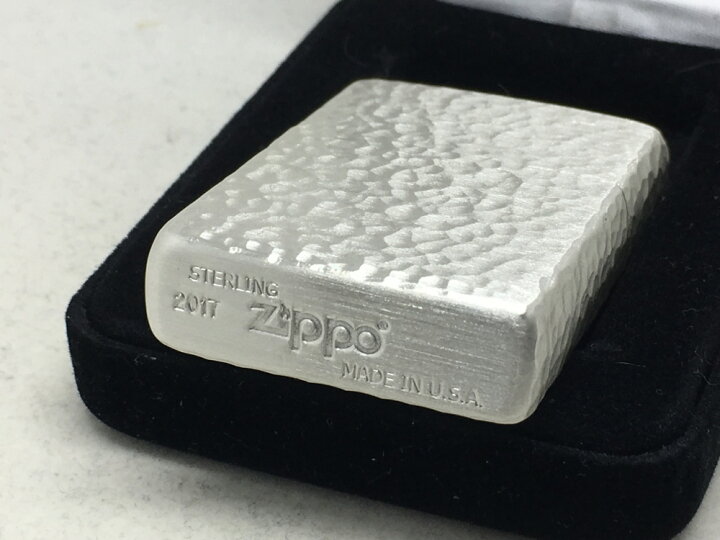 楽天市場】【送料無料】ZIPPO[ジッポー] スターリングシルバー 5面 