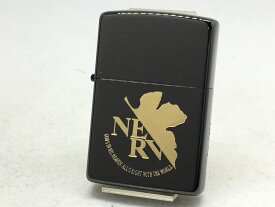 エヴァンゲリオン ZIPPO ネルフマーク NERV BLACK&GOLD【送料無料】【楽ギフ_包装】