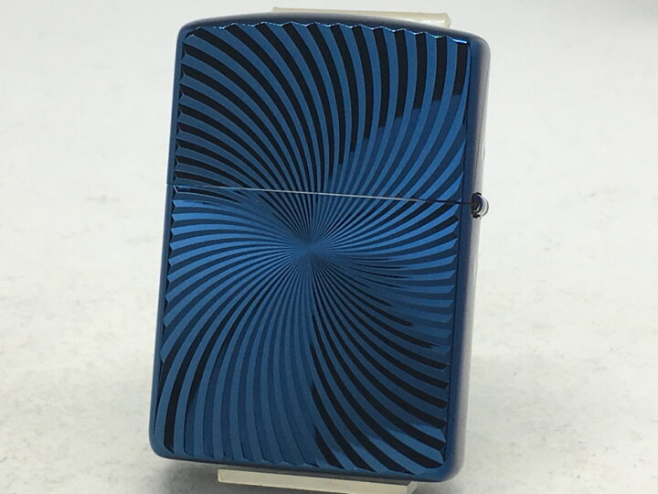 楽天市場】【送料無料】ZIPPO[ジッポー]両面加工 ARMOR TITAN BLUE 