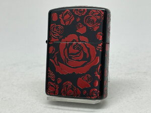 �������� ZIPPO[�W�b�|�[]�A�[�}�[5�ʉ��H Black Mat Ion Rose(�u���b�N�}�b�g �C�I�� ���[�Y)A ���b�h�y �y�M�t_��z