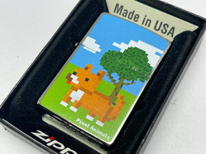 �������� ZIPPO[�W�b�|�[]Pixel Animals (�s�N�Z�� �A�j�}�� �C�k) 2PA-DOG�y�y�M�t_��z