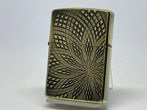 �������� ZIPPO[�W�b�|�[]���ʉ��H �A���e�B�[�N�X�^�C�� Diamond Cut �_�C�������h�J�b�g A�ED/C(D)�y�y�M�t_��z