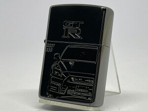 �������� ZIPPO[�W�b�|�[]���ʉ��H ZP GT-R [R35] BK �X�J�C���C�� �u���b�N�o�[�W�����y�y�M�t_��z