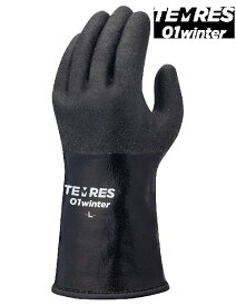 TEMRES 01 winter ショーワグローブ ブラック 防寒手袋 ゴム手袋 テムレス01 ウィンター