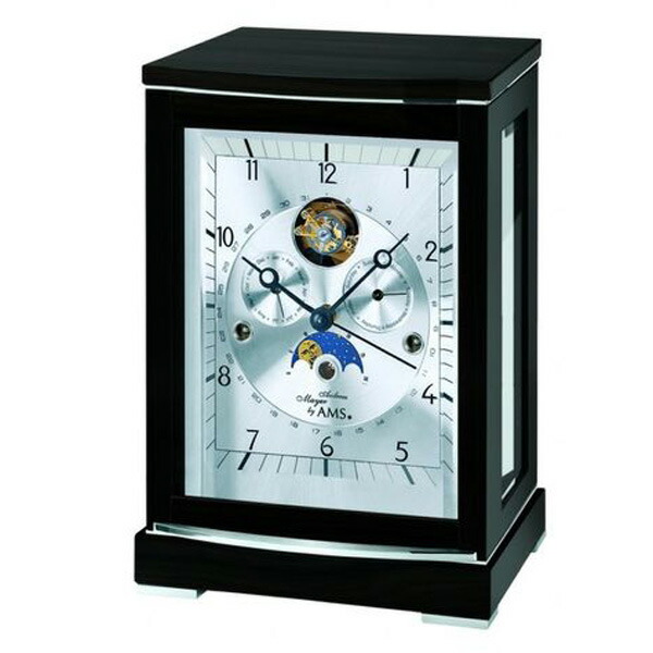 【正規輸入品】ドイツ アームス AMS 2170-11 機械式 置き時計 （置時計） トゥールビヨン ムーンフェイズ チャイムつき 【記念品 贈答品に名入れ（銘板作成）承ります】【熨斗印刷承ります】[送料区分（大）] 掛け時計