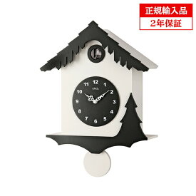 【正規輸入品】ドイツ アームス AMS 7391 クオーツ 鳩時計 カッコー ブラック 【記念品 贈答品に名入れ（銘板作成）承ります】【熨斗印刷承ります】[送料区分（大）]