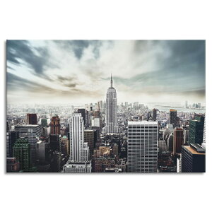 ubNy[X Brookpace Fine Arts sN`[ A[g (ʎdグ z t[) KXA[g RNV View Of New York GA378 CMX KAi