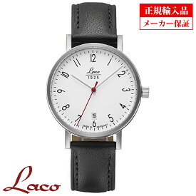 【長期保証5年付き】ラコ メンズ腕時計 Laco 862071 CLASSIC Halle38 クラシック ハレ38 自動巻 オートマチック 正規輸入品