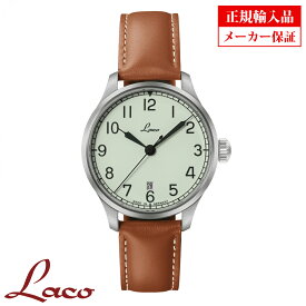 【長期保証5年付き】ラコ メンズ腕時計 Laco 862090 NAVY Valencia39 ネイビー バレンシア39 自動巻 オートマチック 正規輸入品