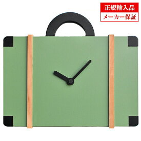 ピロンディーニ Pirondini クオーツ 掛け時計 [ART016] 木製 Bag 016 イタリア製 インテリア クロック メーカー保証付き