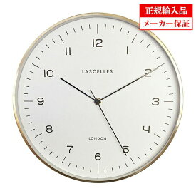 ロジャーラッセル Roger Lascelles 掛け時計 Contemporary clocks コンテンポラリー クロック [LC／LASC／RG／WHITE]