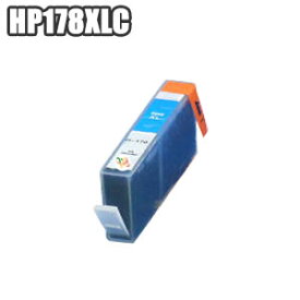 HP178XLC 【単品】 icチップ付 互換インク シアン hp178 HP CN684HJ CB322HJ CB323HJ CB324HJ CB325HJ プリンター Deskjet 3070A 3520 Officejet 4620 Photosmart 5510 5520 5521 6510 6520 6521 B109A C5380 C6380 D5460 Plus B209A Premium FAX All-in-One C309a hp178C