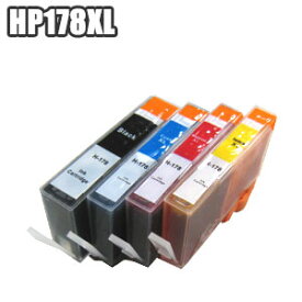 HP178XL 4MP 【4個自由選択】 送料無料！ 互換インク icチップ付 お好み4色セット 増量 Deskjet 3070A 3520 Officejet 4620 Photosmart 5510 5520 6510 6520 6521 B109A C5380 C6380 D5460 Plus B209A CN684HJ CB323HJ CB324HJ 【 HP178XL 4MP 5セット以上であす楽対応】