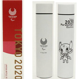 リップスティックボトル170ml　ホワイト・レッドの2色あり　TPM-01/東京2020パラリンピックマスコット