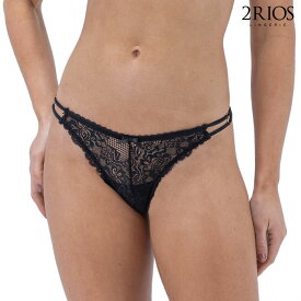 【値下げしました】2RIOS ドイスヒオス◆ブラジル ブラジリアンランジェリー ショーツ パンツ 下着 Tバック レース チュール ダブルストリング リボン セクシー 2r-22385