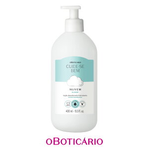 IE{`JI NCfZx {fB[V NUV k[x NEhOBOTICARIO CUIDE-SE BEM LOCAO HIDRANTE NUVEM 400ml
