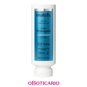�I�E�{�`�J���I �}�b�` �R���f�B�V���i�[ LISO �X�g���[�g��OBOTICARIO MATCH CONDICIONADOR LISO PROLONGADO 280ml