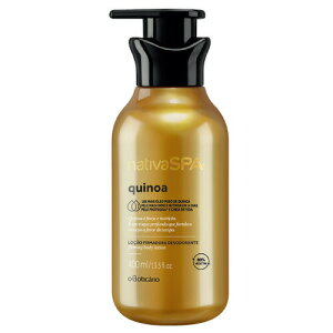 IE{`JI i`[oXp {fB[V QUI LkAOBOTICARIO NATIVA SPA LOCAO FIRMADORA QUINOA 400ml