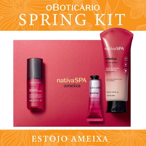 �I�E�{�`�J���I �X�v�����O�M�t�g �v���� �X�v���b�V���R���� �n���h�N���[�� �{�f�B���[�V������OBOTICARIO SPRING GIFT ESTOJO AMEIXA NATIVA SPA BODY SPLASH��LOCAO&CREME MAOS