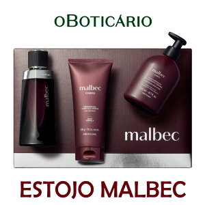 �I�E�{�`�J���I �{�`�J���I�M�t�g �}�E�x�b�N �I�[�h�g���� �V�����[�W�F�� �{�f�B���[�V������OBOTICARIO BOTICARIO GIFT ESTOJO MALBEC EDT��SHOWER GEL��LOCAO HIDRATANTE